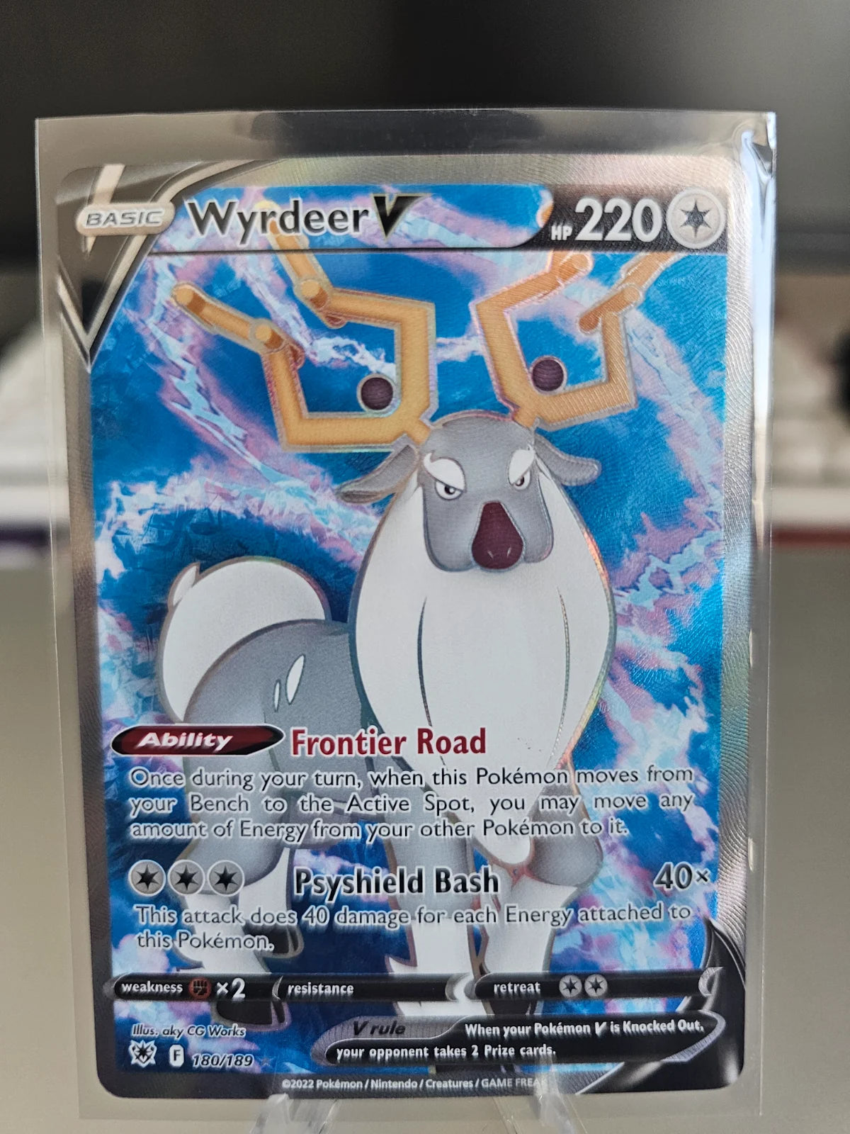 Wyrdeer V (Full Art) 180/189 (Astral Radiance)