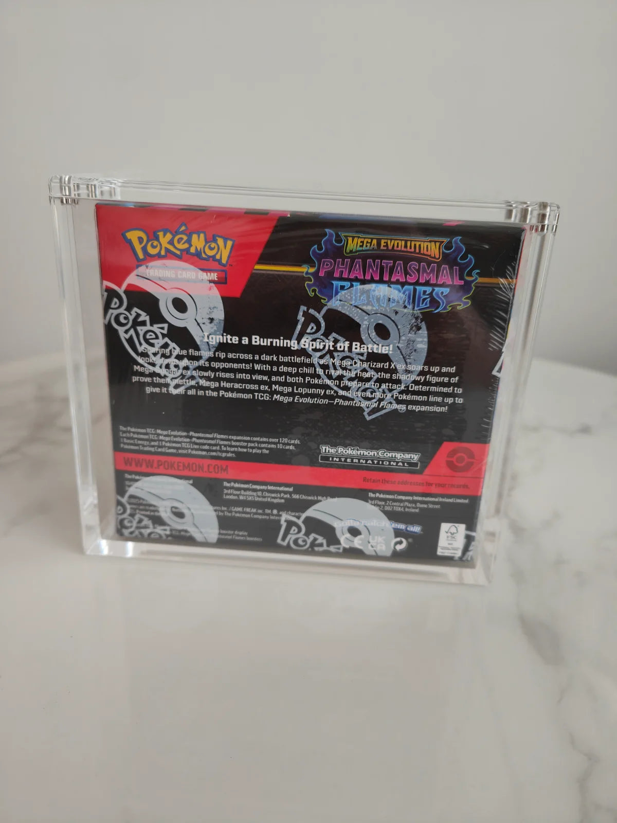 Phantasmal Flames Booster Box with acrylic case 36 Packs (New Sealed)