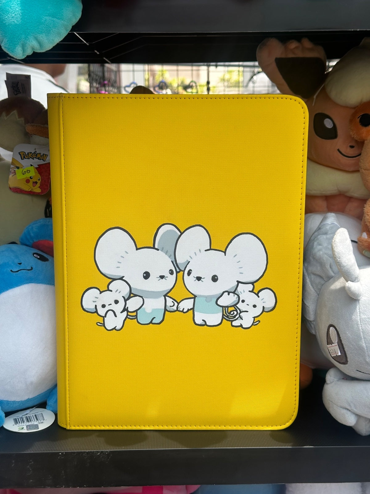 Tandemaus — Hand Painted 9-Pocket Binder