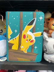 Pikachu — Hand-Painted 9-Pocket Binder