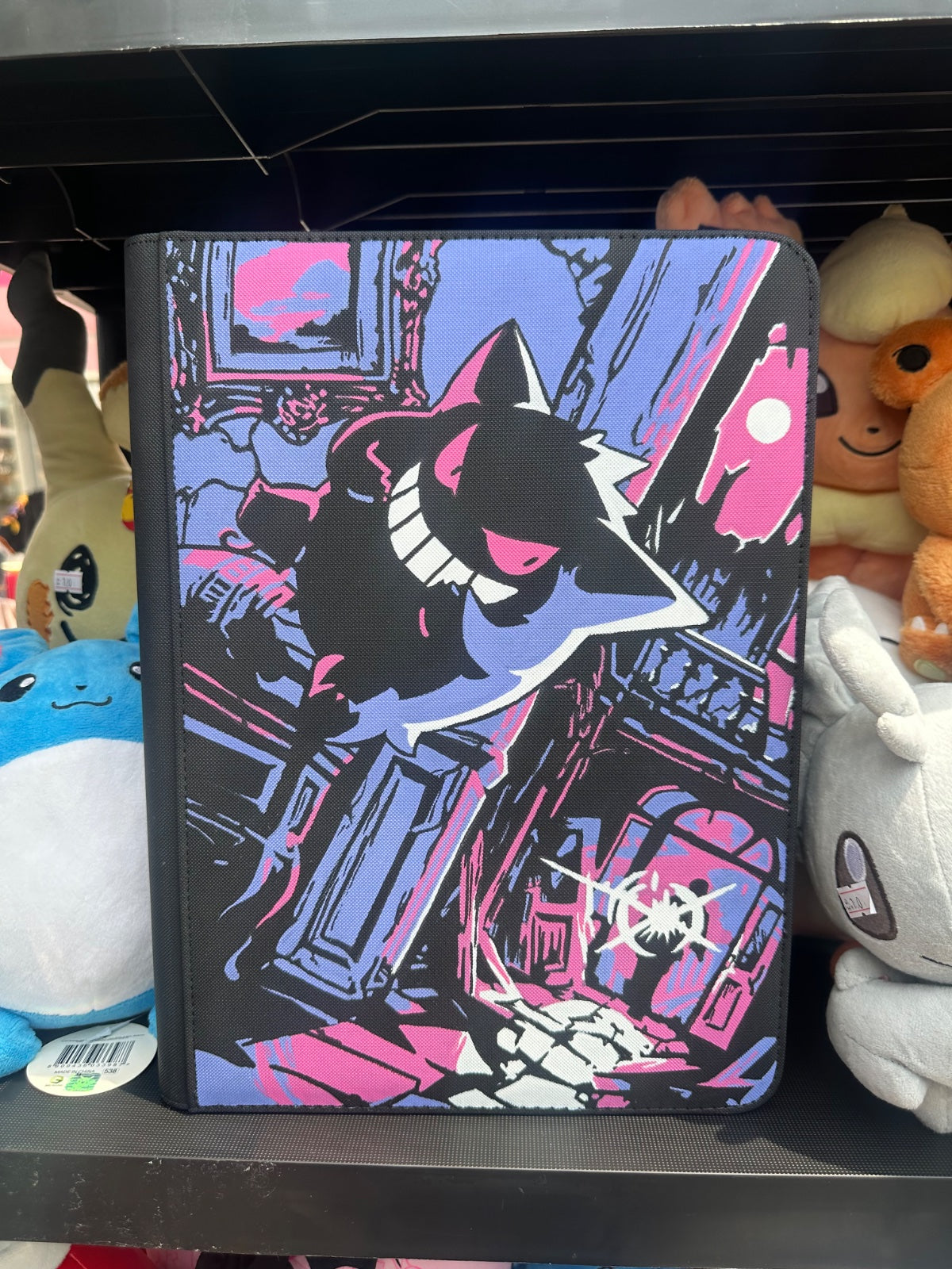 Gengar — Hand-Painted 9-Pocket Binder