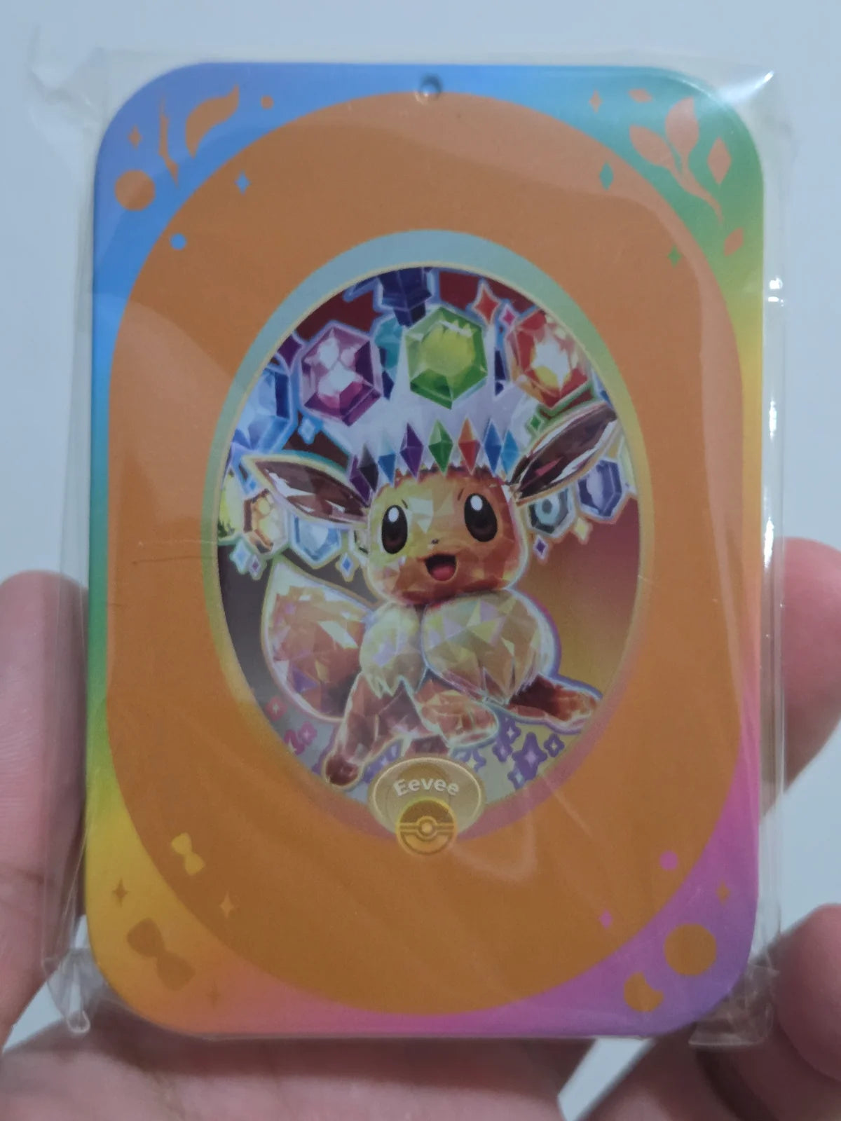 Pokemon Terastal Gathering Eevee Metal Tin