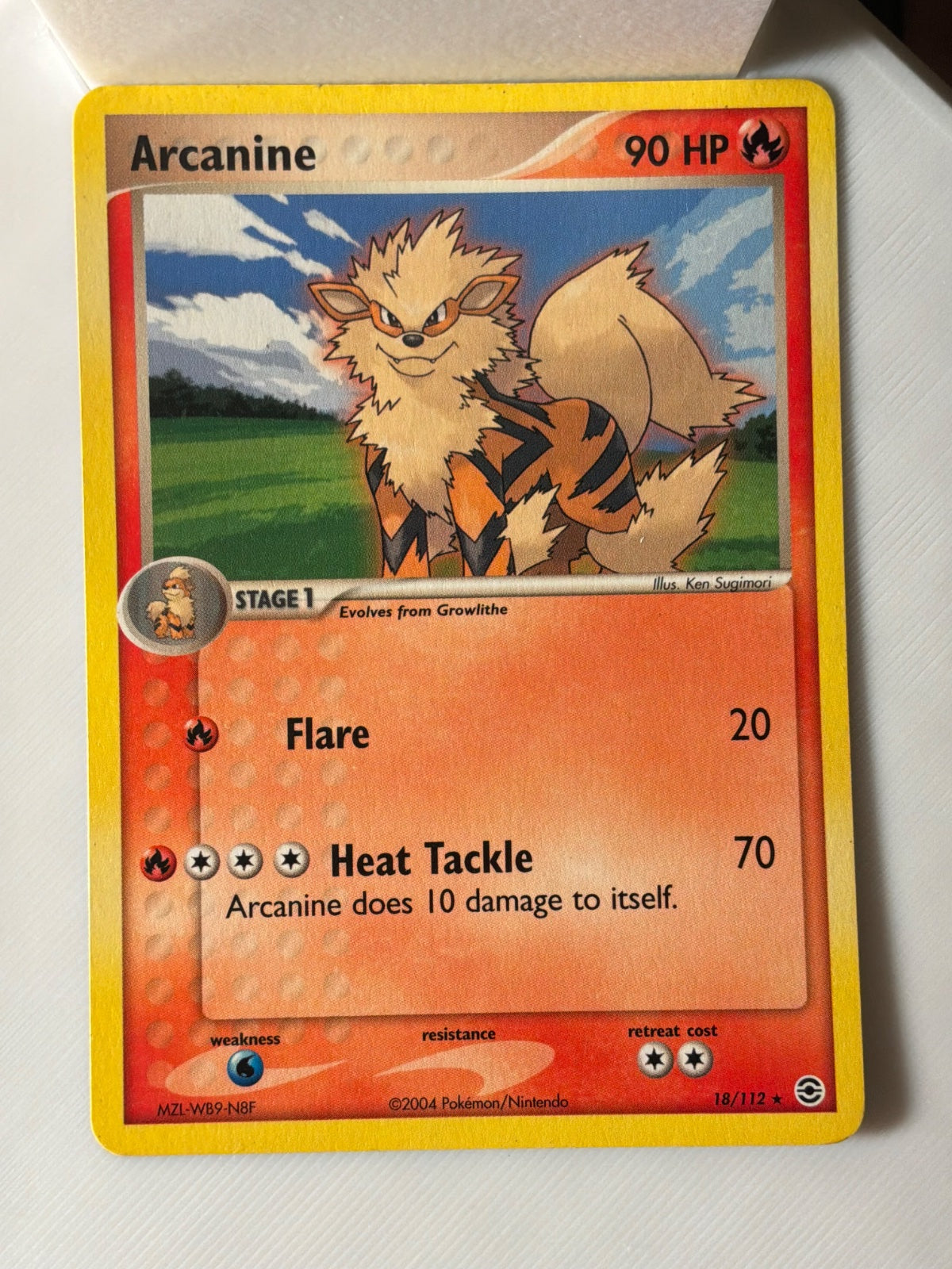 Arcanine 18 · Normal (EX FireRed & LeafGreen)
