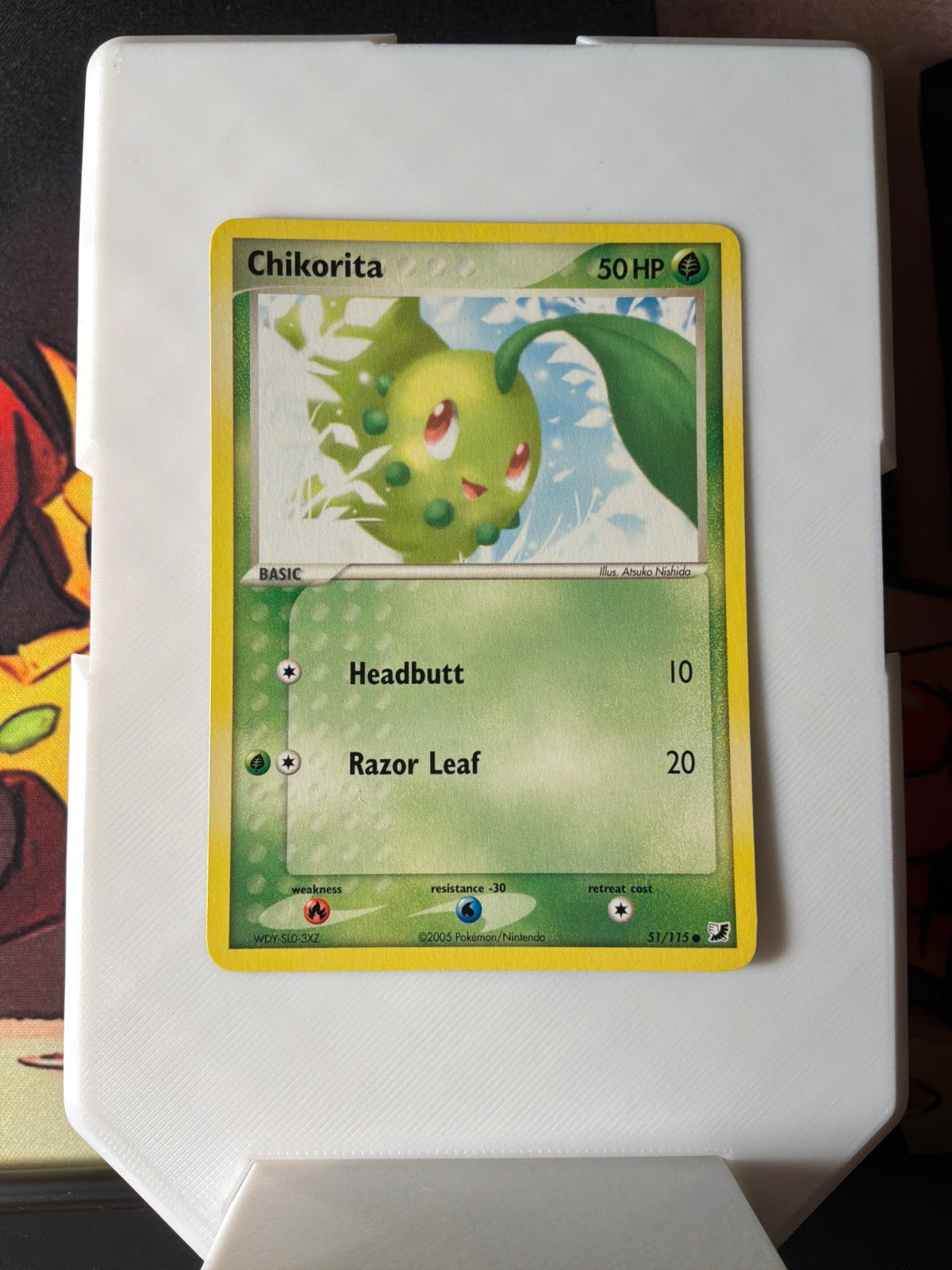 Chikorita 51/115 · Normal (EX Unseen Forces)