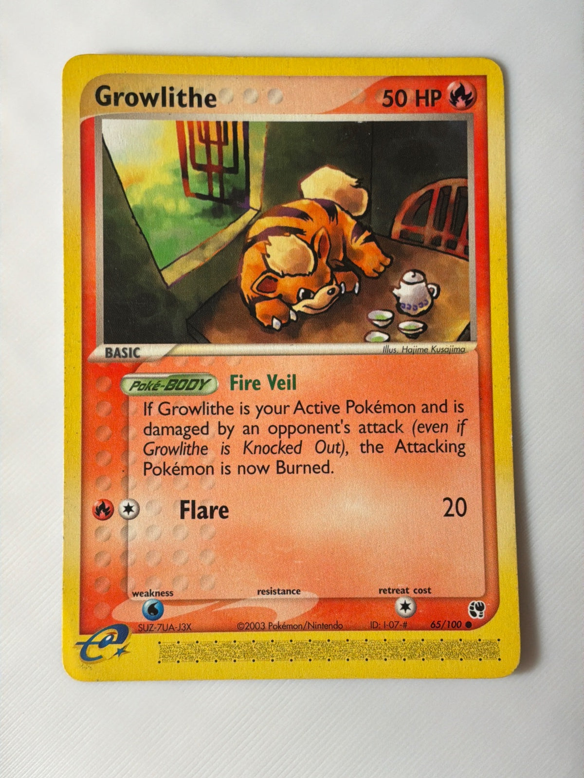 Growlithe 65 · Normal (EX Sandstorm) (2)