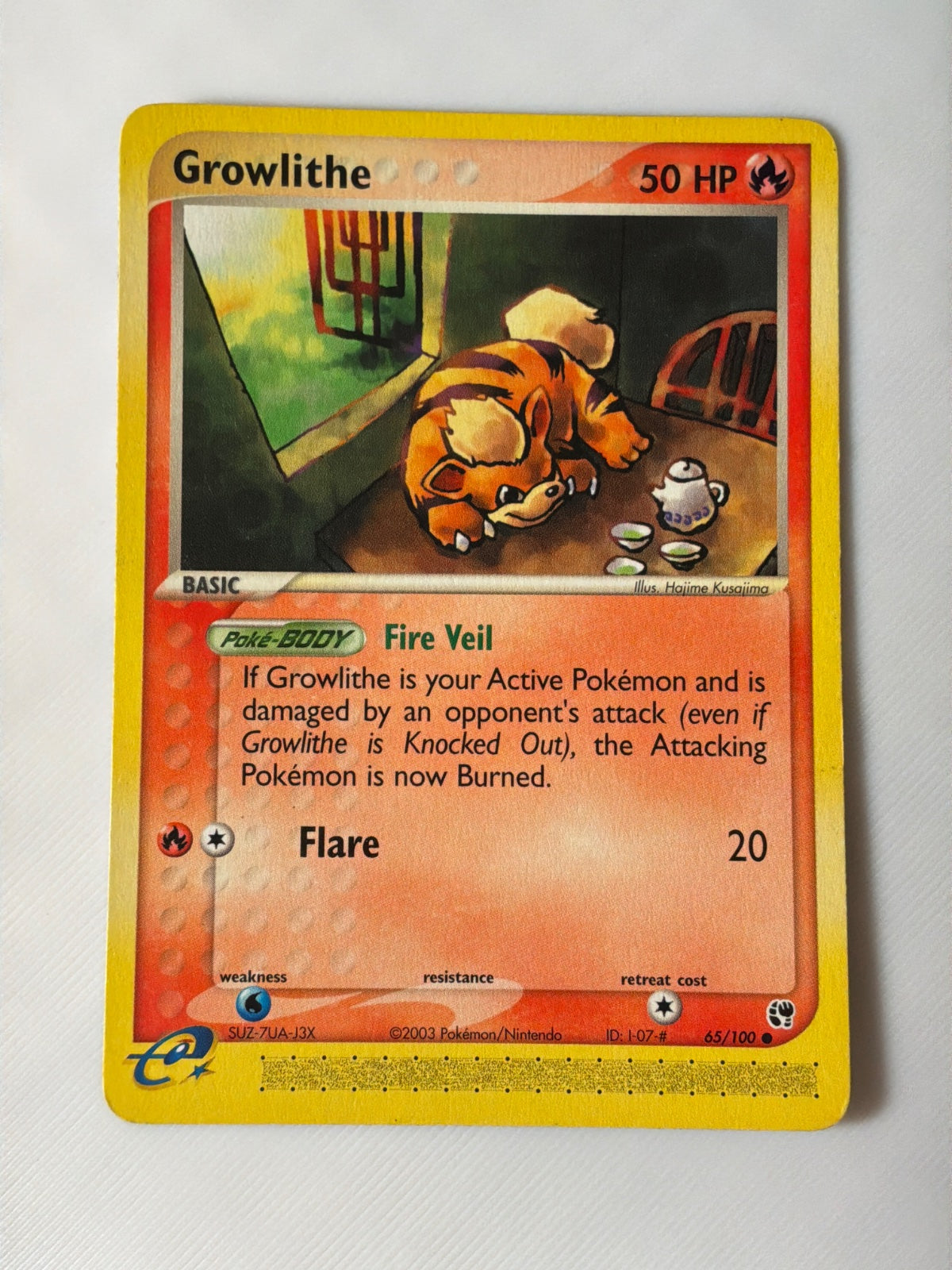 Growlithe 65 · Normal (EX Sandstorm) (3)