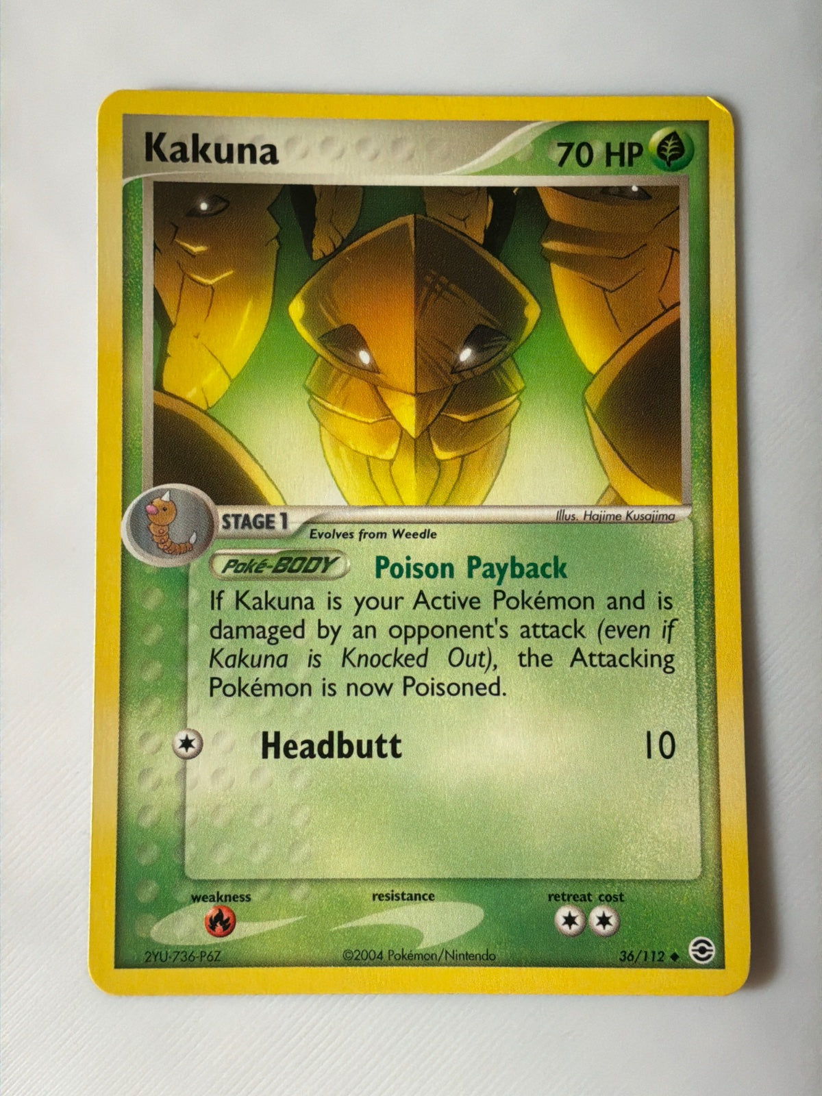 Kakuna 36 · Normal (EX FireRed & LeafGreen)
