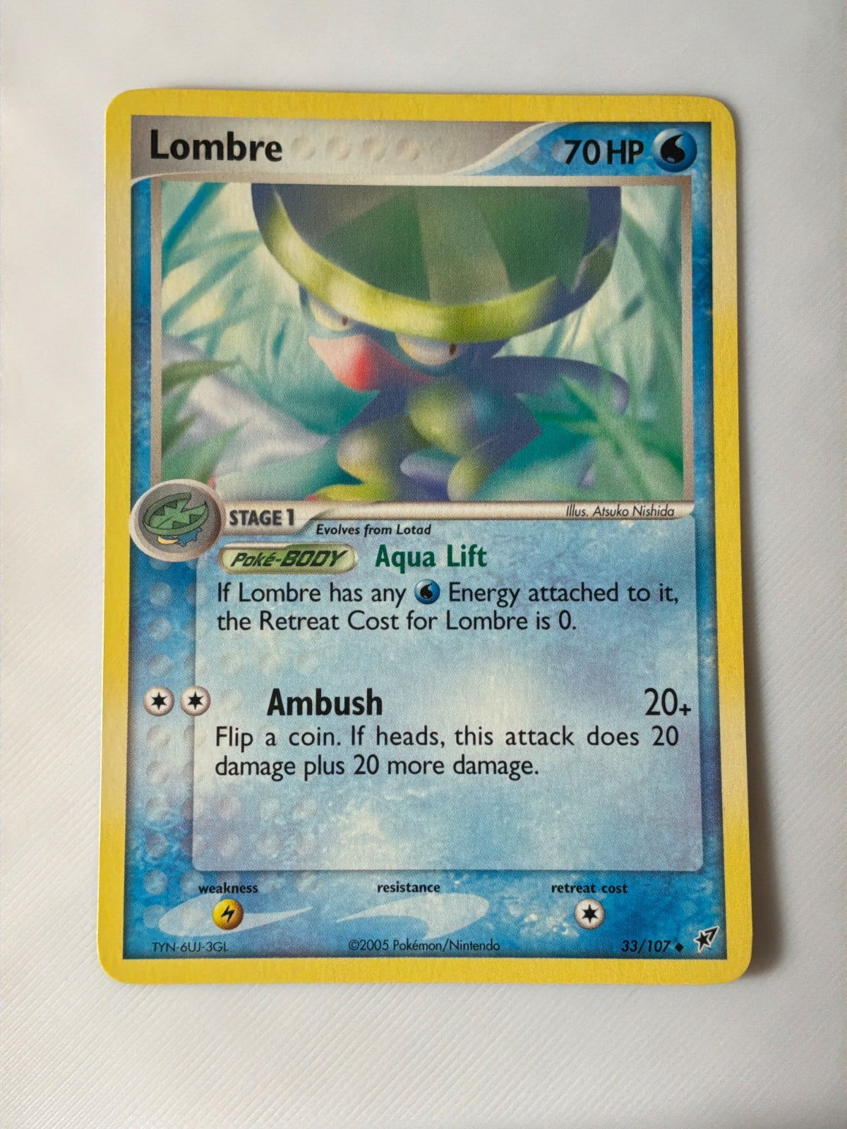 Lombre (33) · Normal (EX Deoxys)