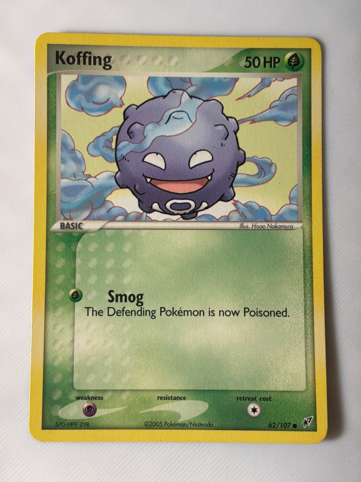 Koffing 62 · Normal (EX Deoxys)