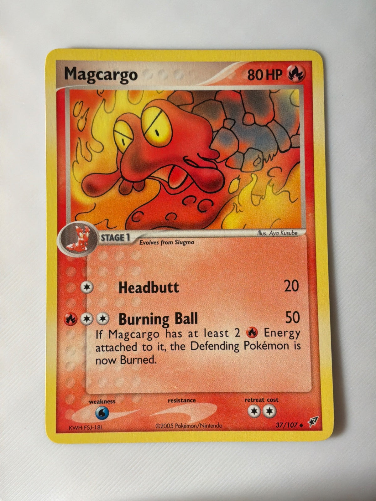 Magcargo (37) · Normal (EX Deoxys)