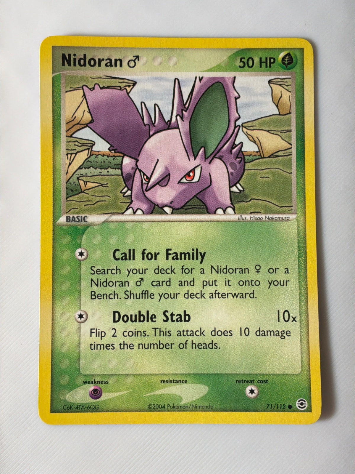 Nidoran M 71 · Normal (EX FireRed & LeafGreen) (4)