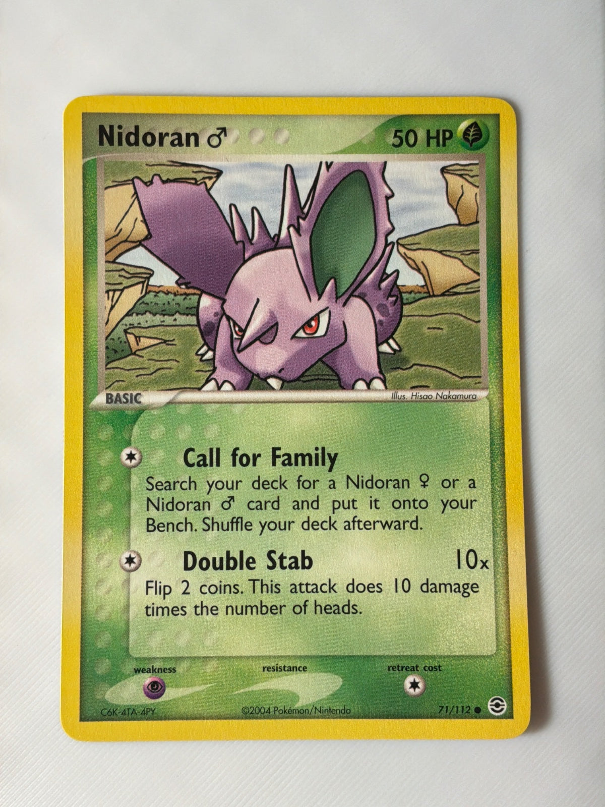 Nidoran M 71 · Normal (EX FireRed & LeafGreen) (1)