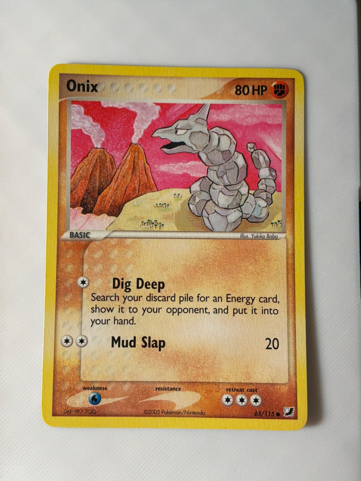 Onix 65/115 · Normal (EX Unseen Forces)