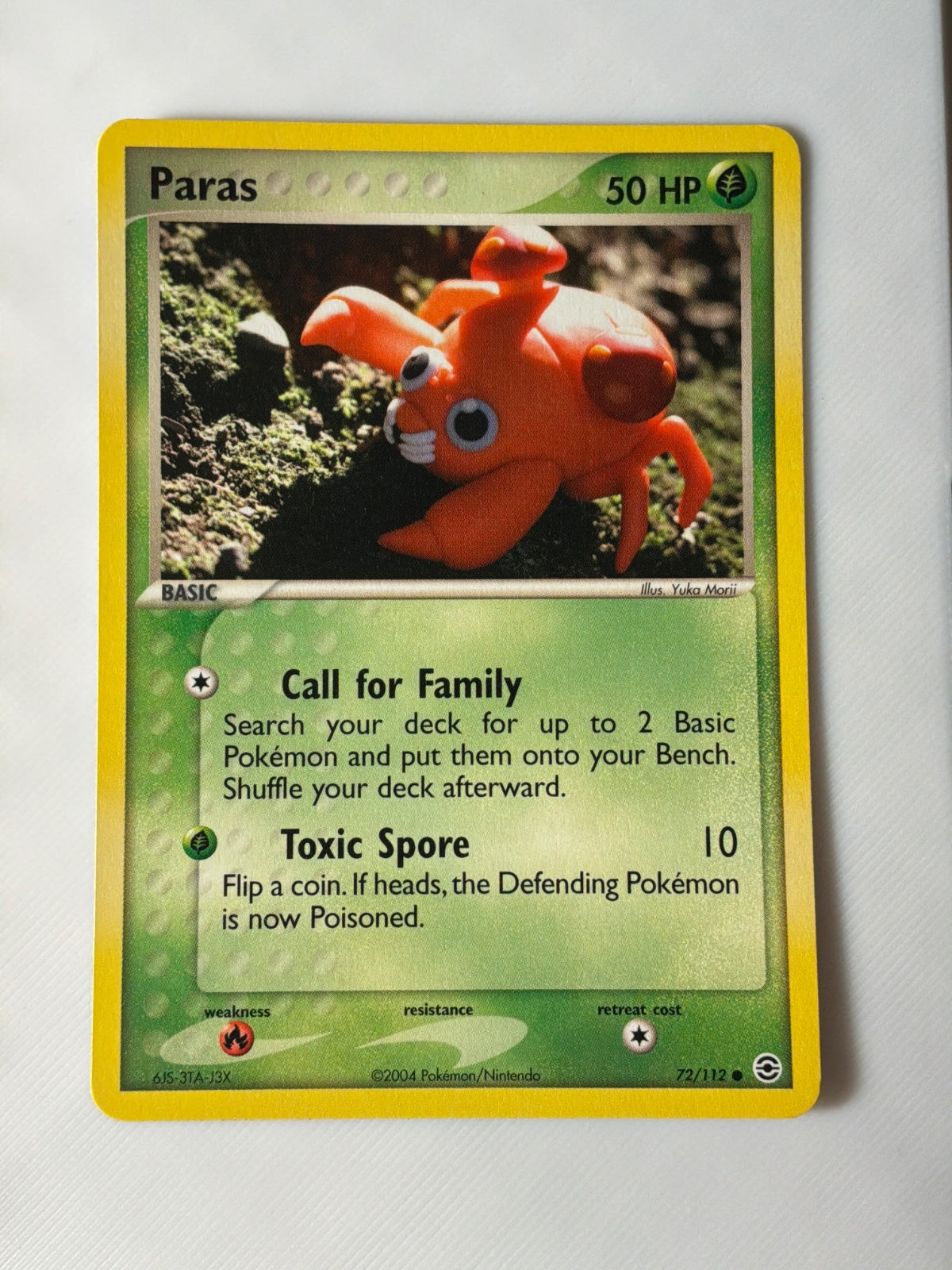 Paras 72 · Normal (EX FireRed & LeafGreen) (1)