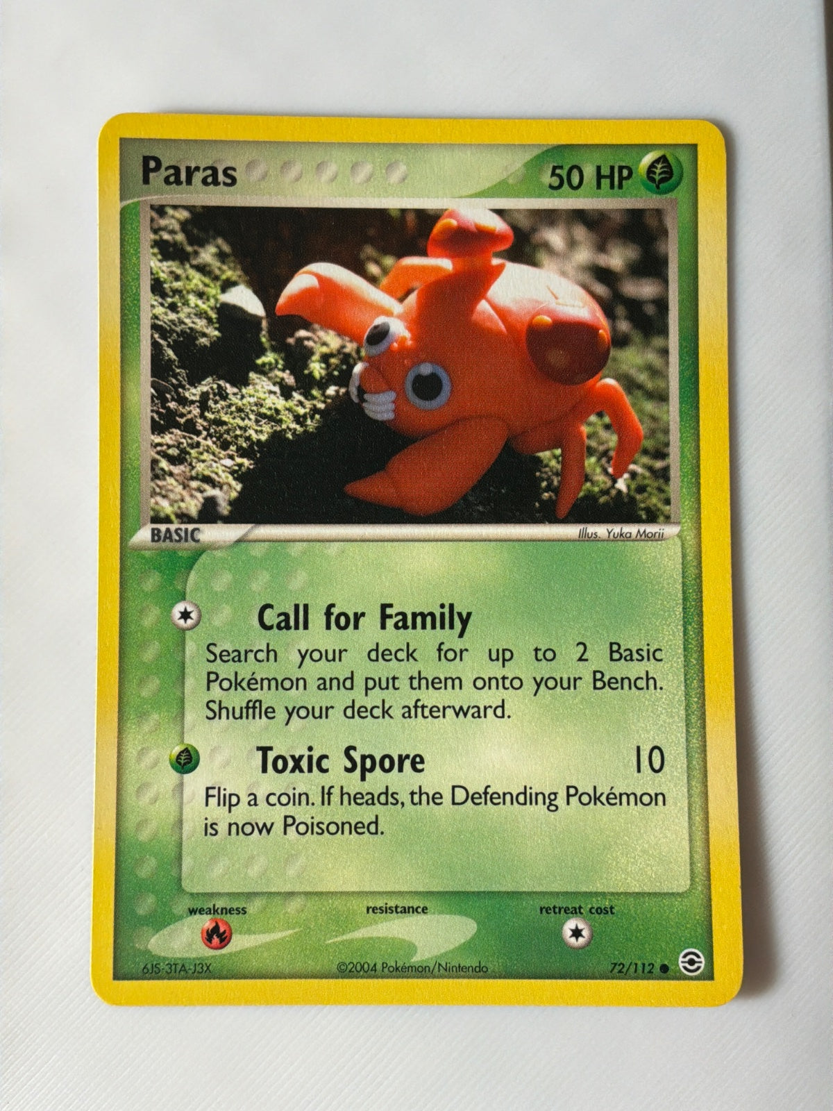 Paras 72 · Normal (EX FireRed & LeafGreen) (2)