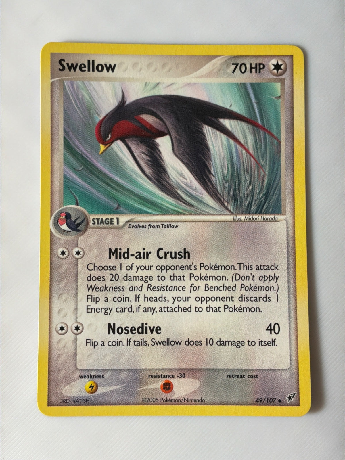 Swellow 49 · Normal (EX Deoxys) (1)