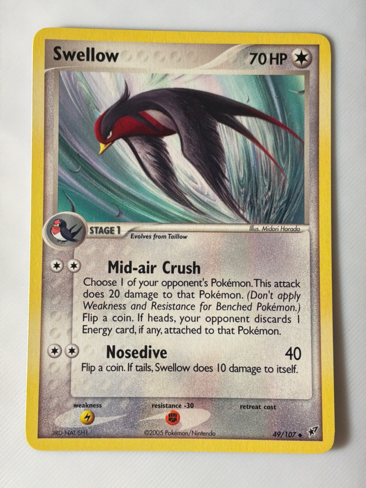 Swellow 49 · Normal (EX Deoxys) (2)