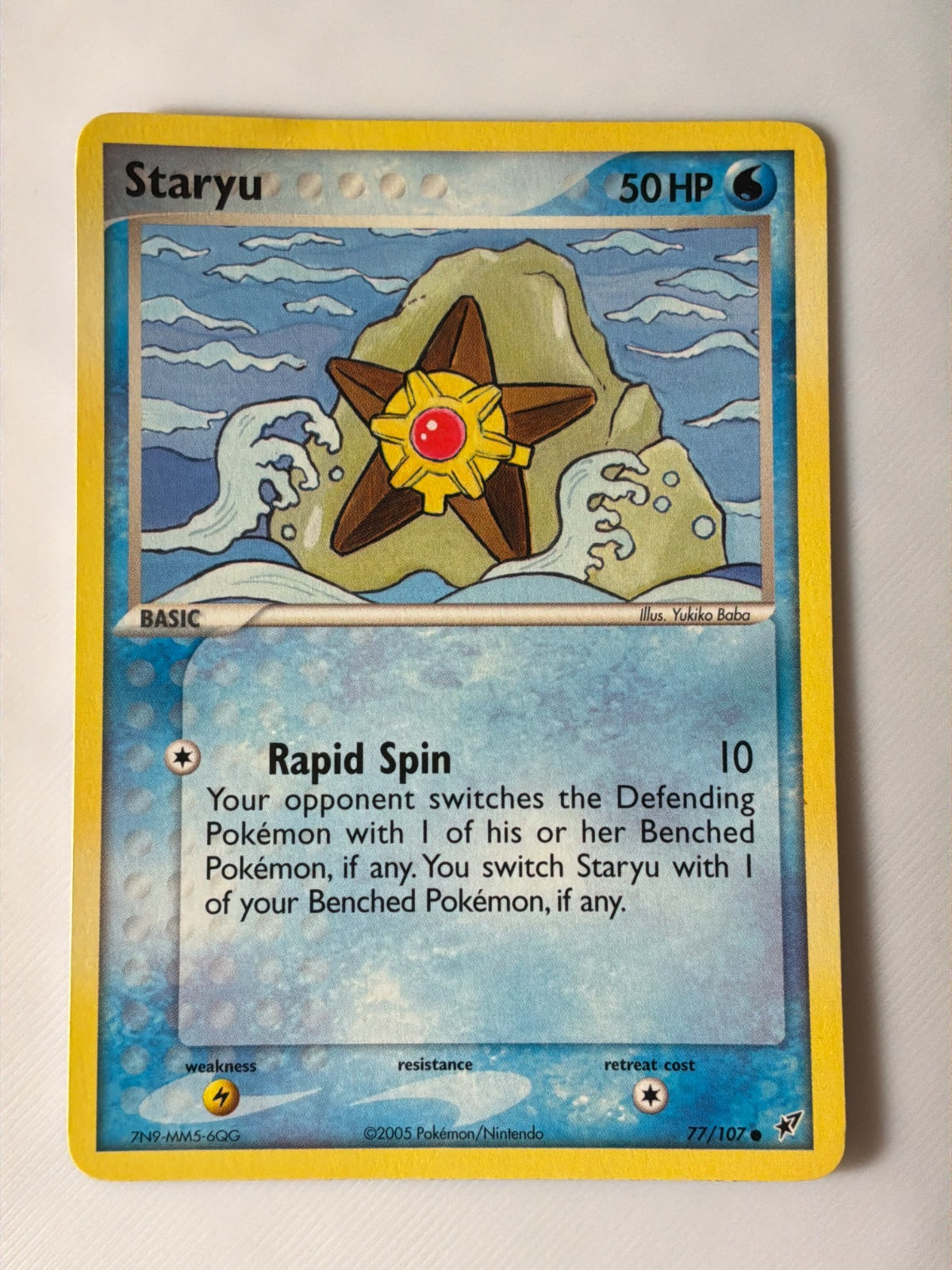 Staryu 77 · Normal (EX Deoxys)
