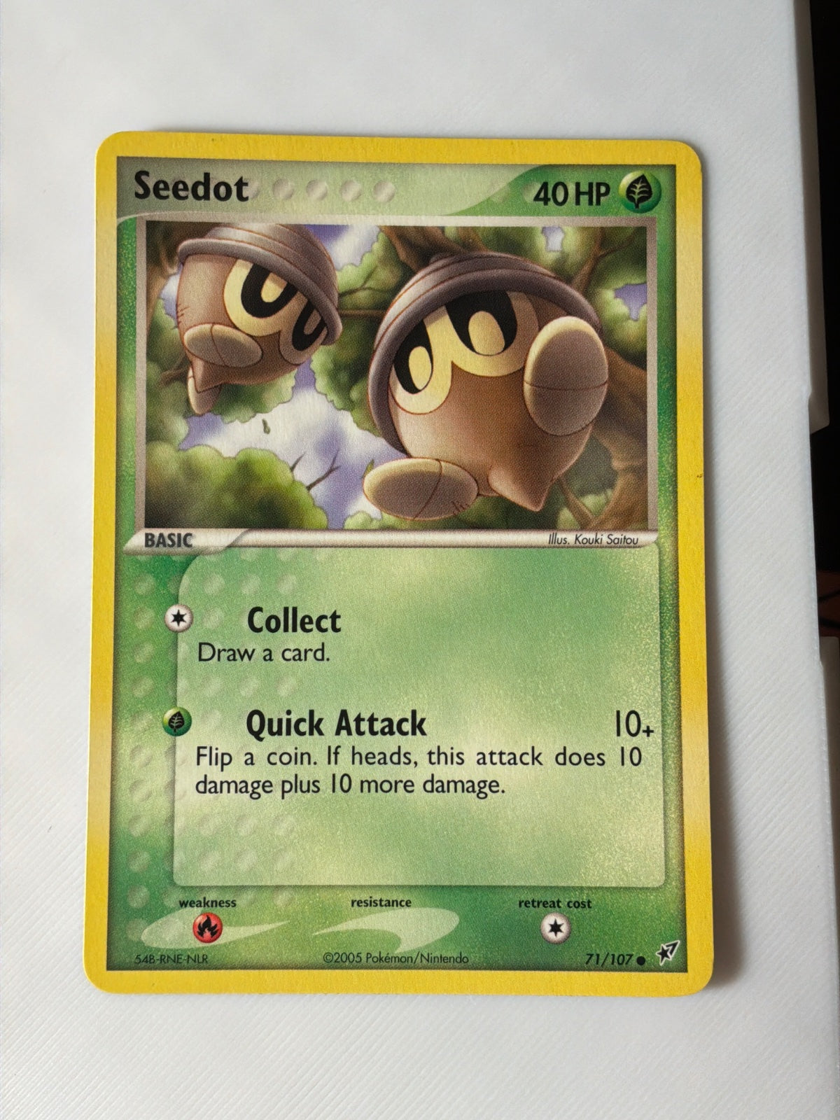 Seedot 71 · Normal (EX Deoxys) (2)