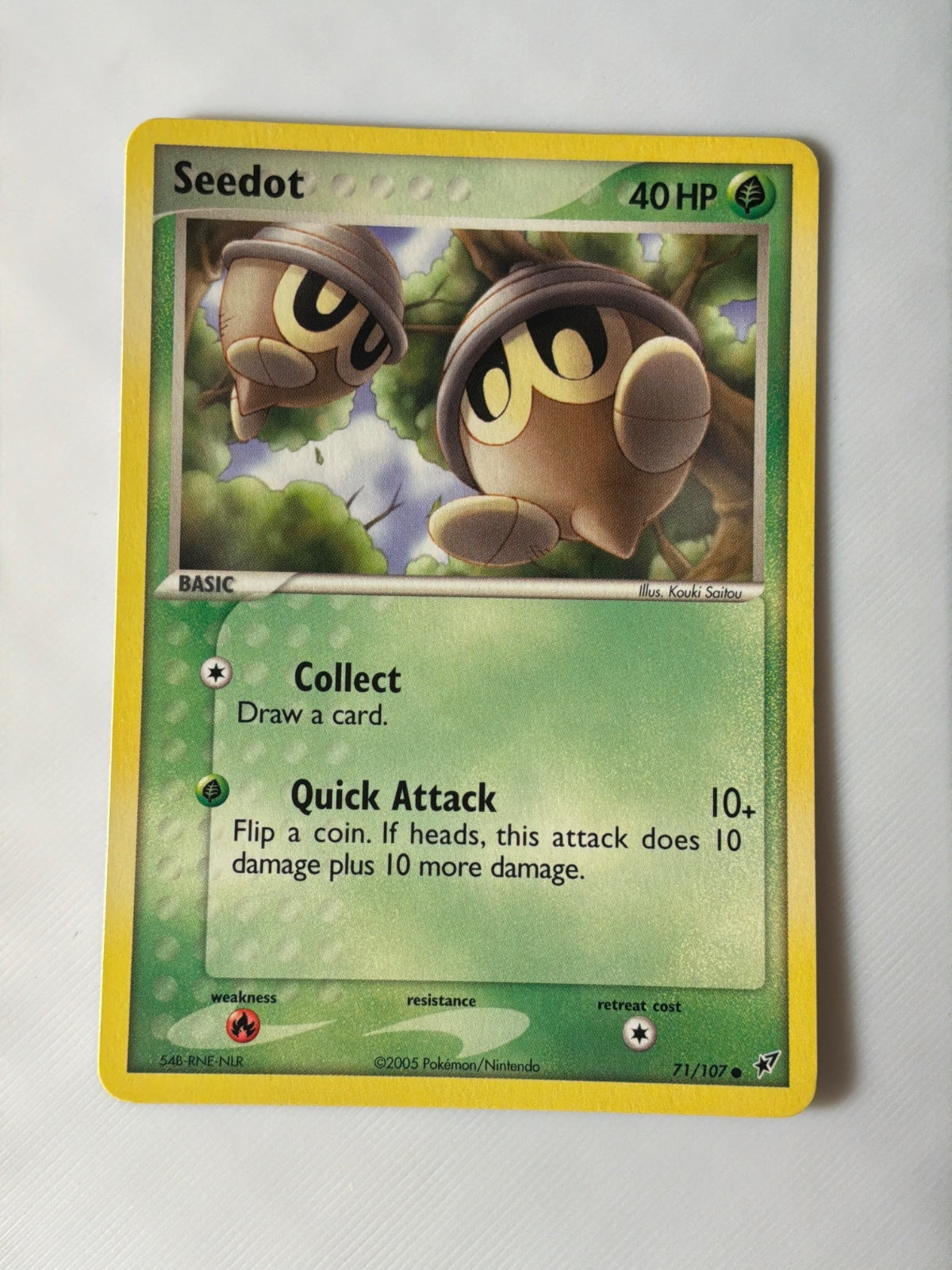 Seedot 71 · Normal (EX Deoxys)