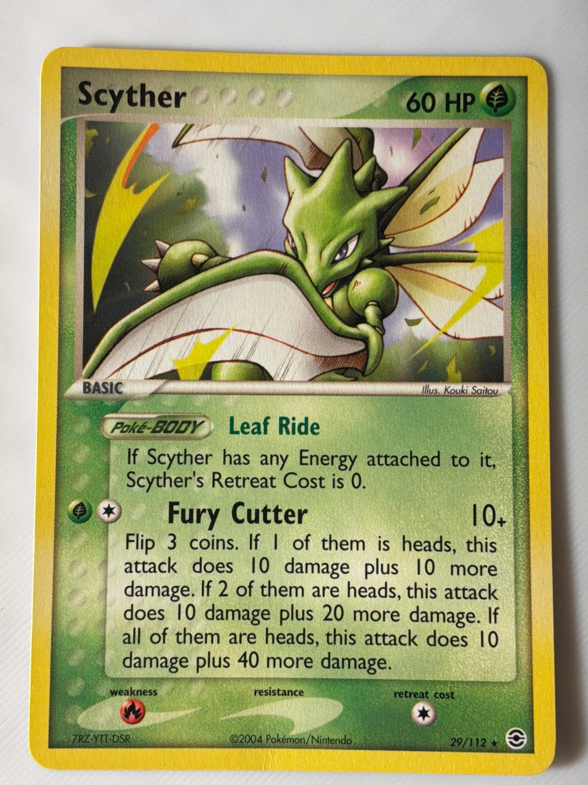 Scyther 29 · Normal (EX FireRed & LeafGreen) (2)