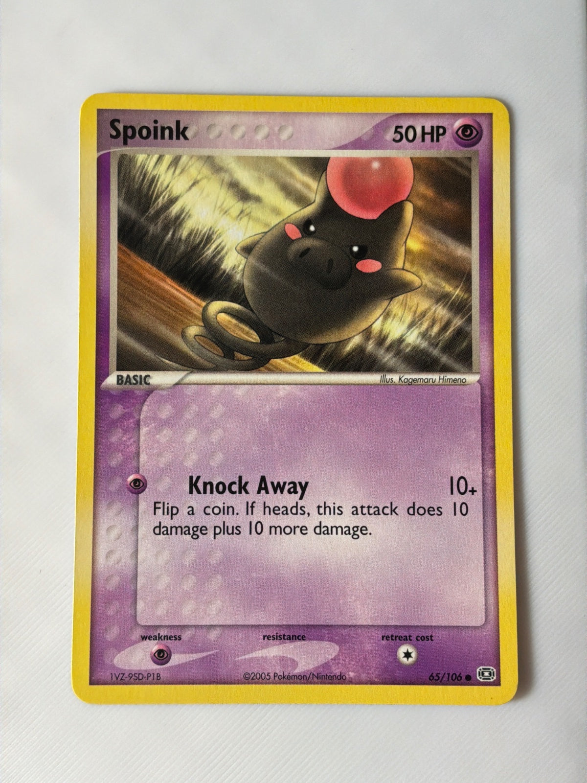 Spoink (65) · Normal (EX Emerald)