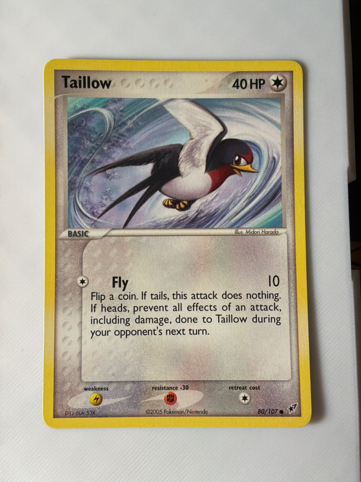 Taillow 80 · Normal (EX Deoxys) (1)