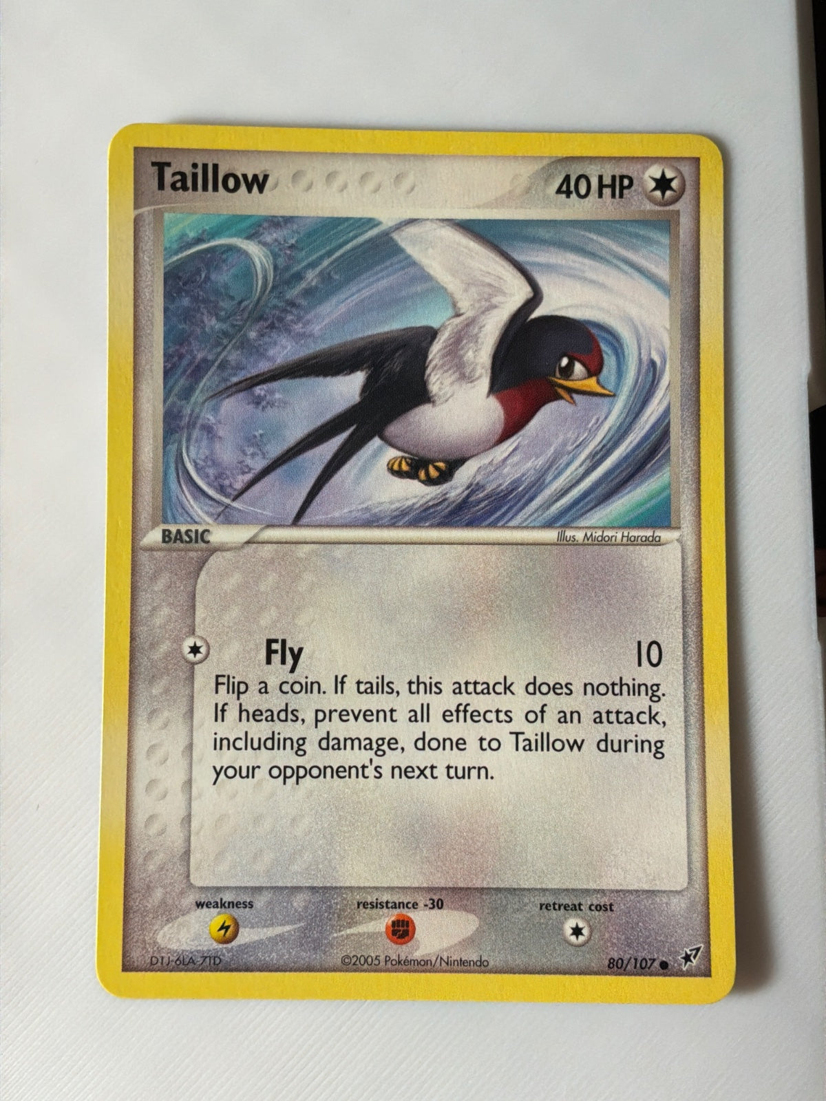 Taillow 80 · Normal (EX Deoxys) (2)