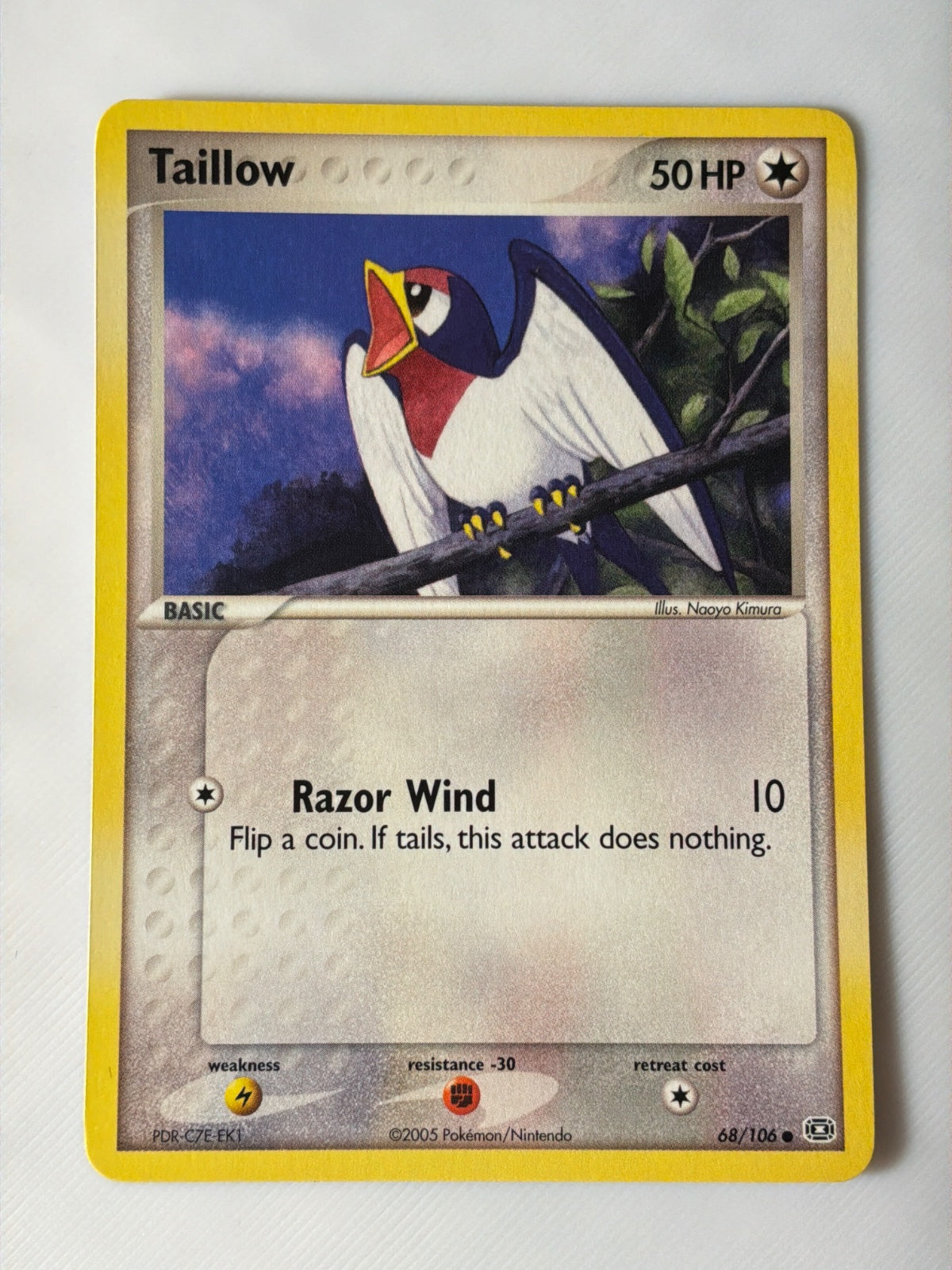Taillow 68 · Normal (EX Emerald) (1)