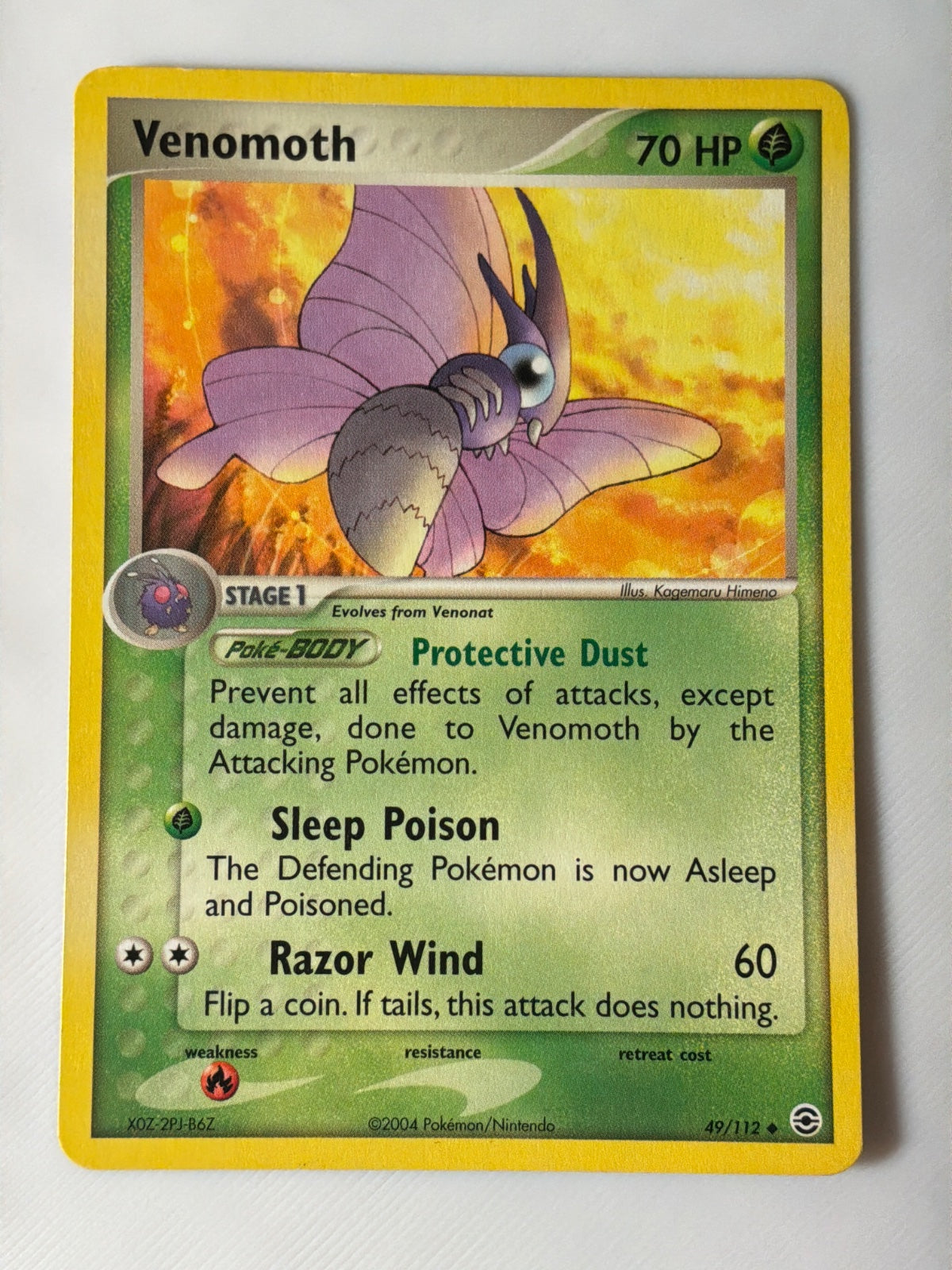 Venomoth 49 · Normal (EX FireRed & LeafGreen)