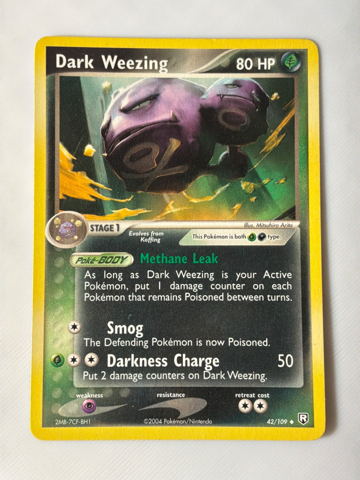 Dark Weezing 42 · Normal (EX Team Rocket Returns)