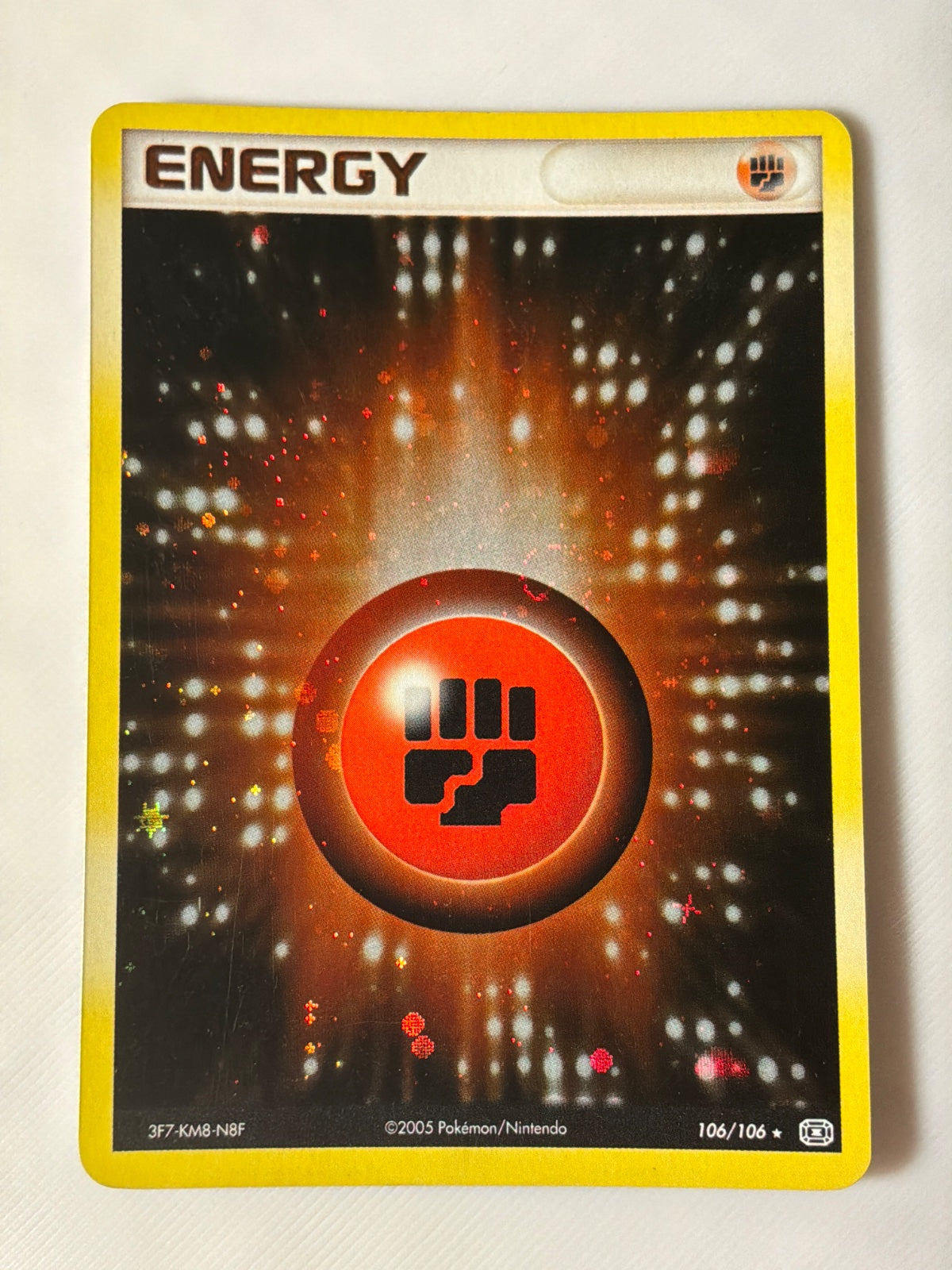 Fighting Energy 106 · Holofoil (EX Emerald) (1)