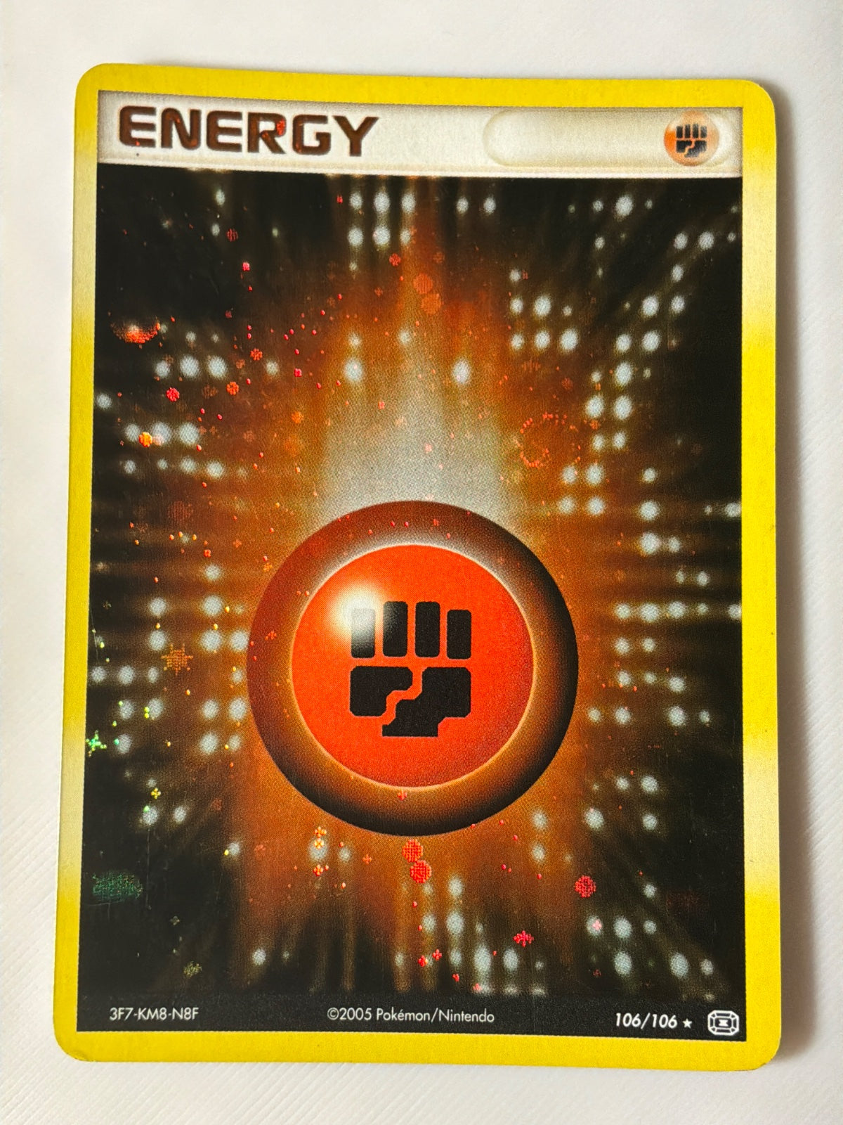 Fighting Energy 106 · Holofoil (EX Emerald) (2)