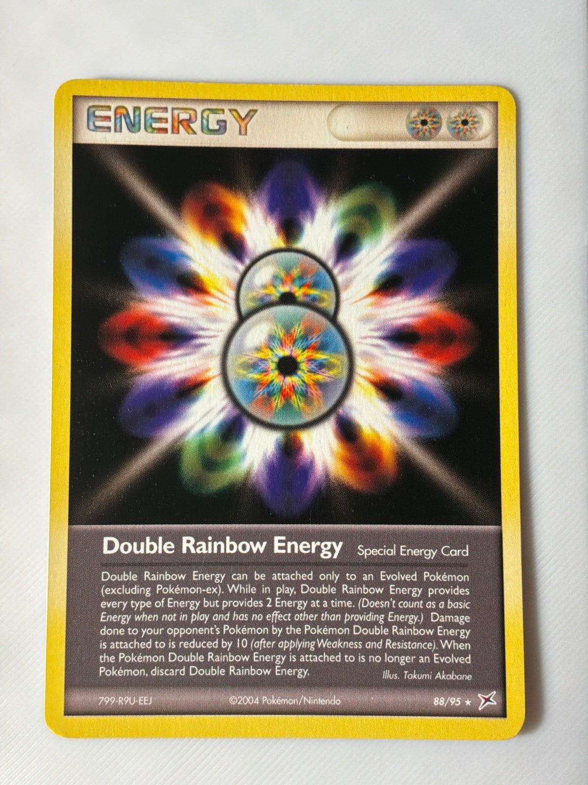 Double Rainbow Energy 88 · Normal (EX Team Magma vs Team Aqua)