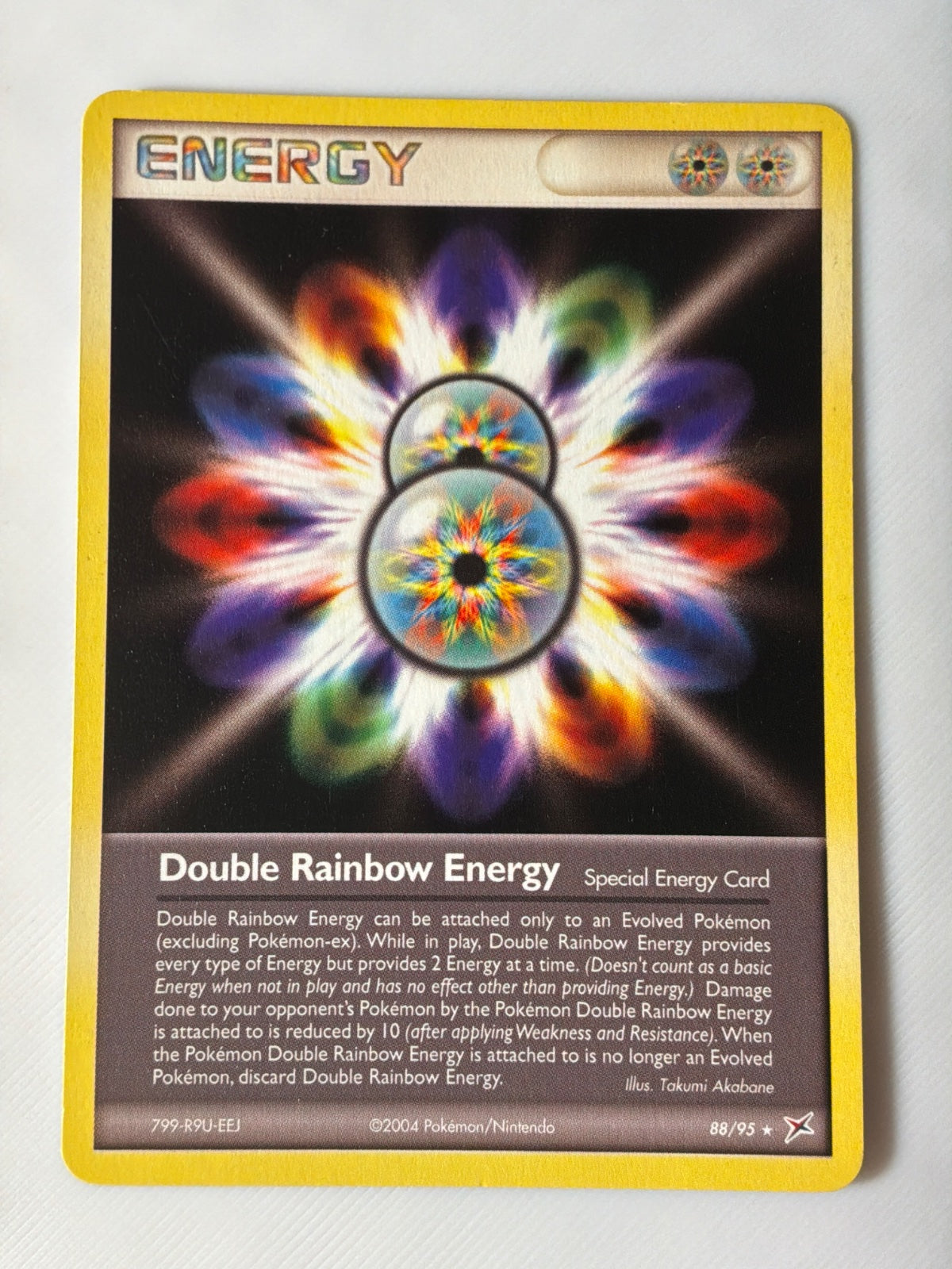 Double Rainbow Energy 88 · Normal (EX Team Magma vs Team Aqua)