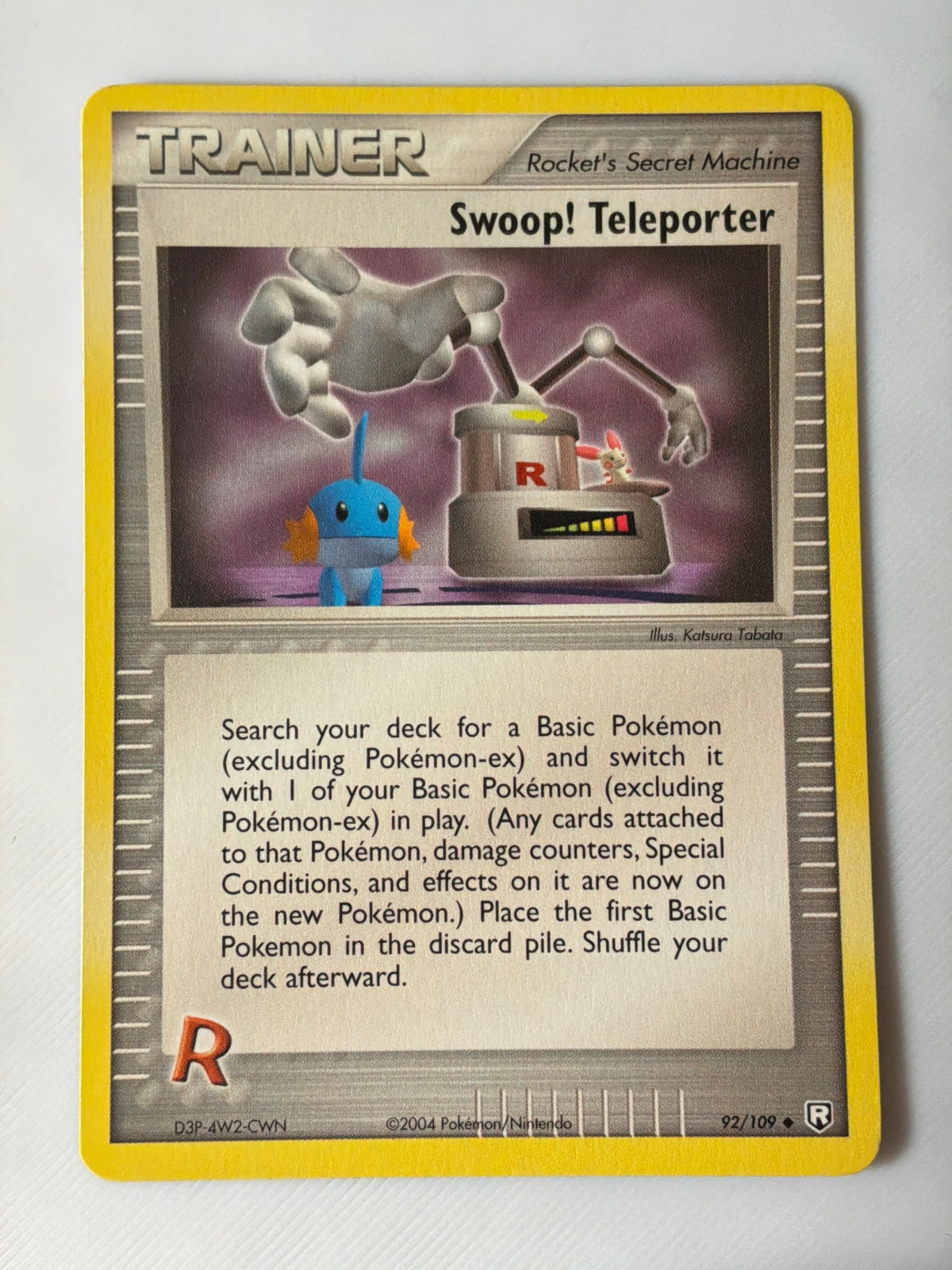 Swoop! Teleporter 92 · Normal (EX Team Rocket Returns)