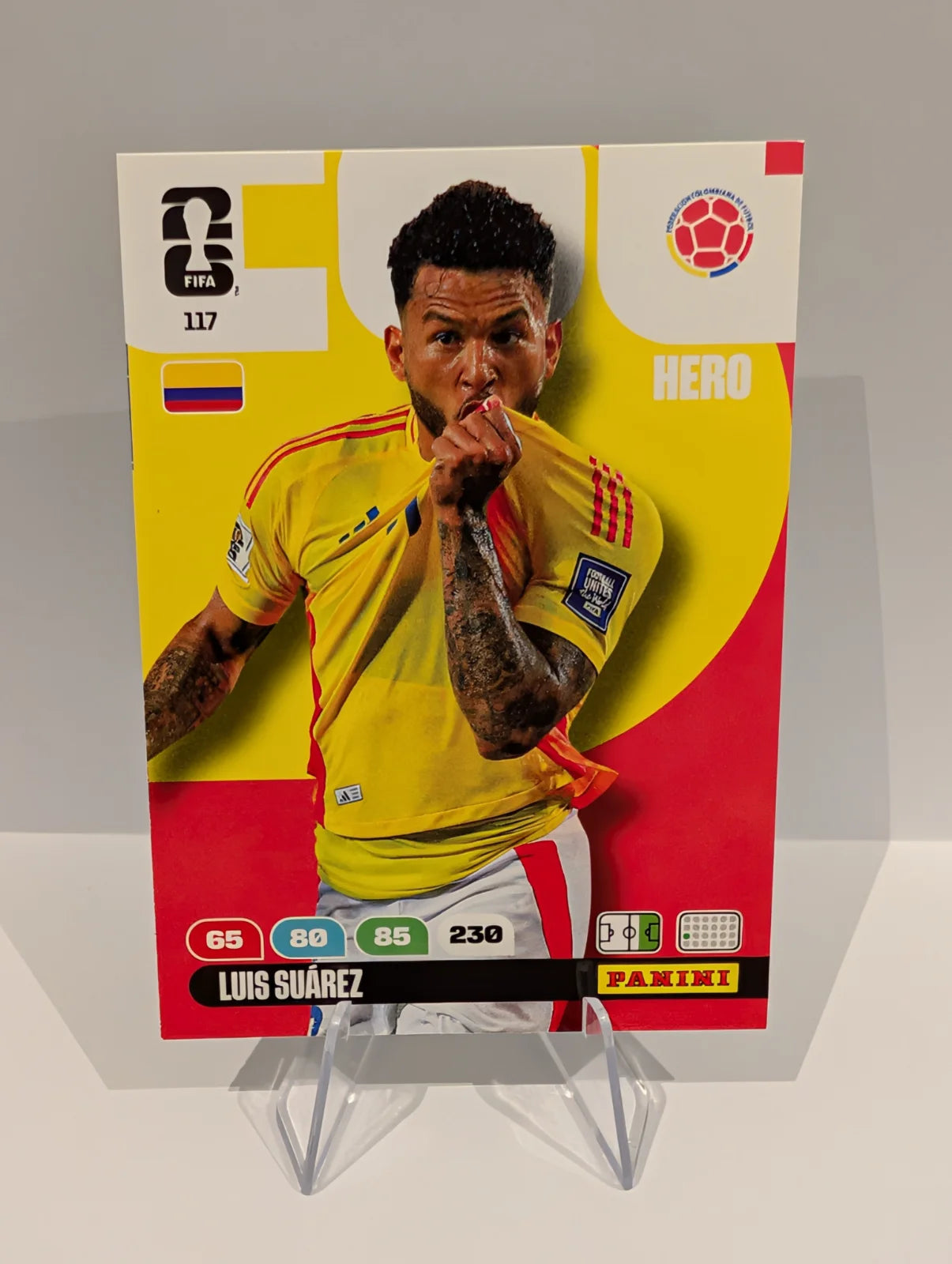 117 Luis Suarez - Colombia - Panini Adrenalyn XL World Cup 2026