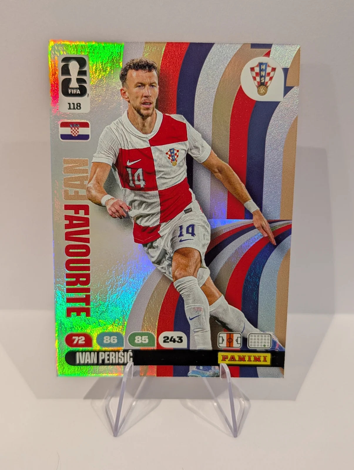 118 Ivan Perisic - Croatia - Panini Adrenalyn XL World Cup 2026