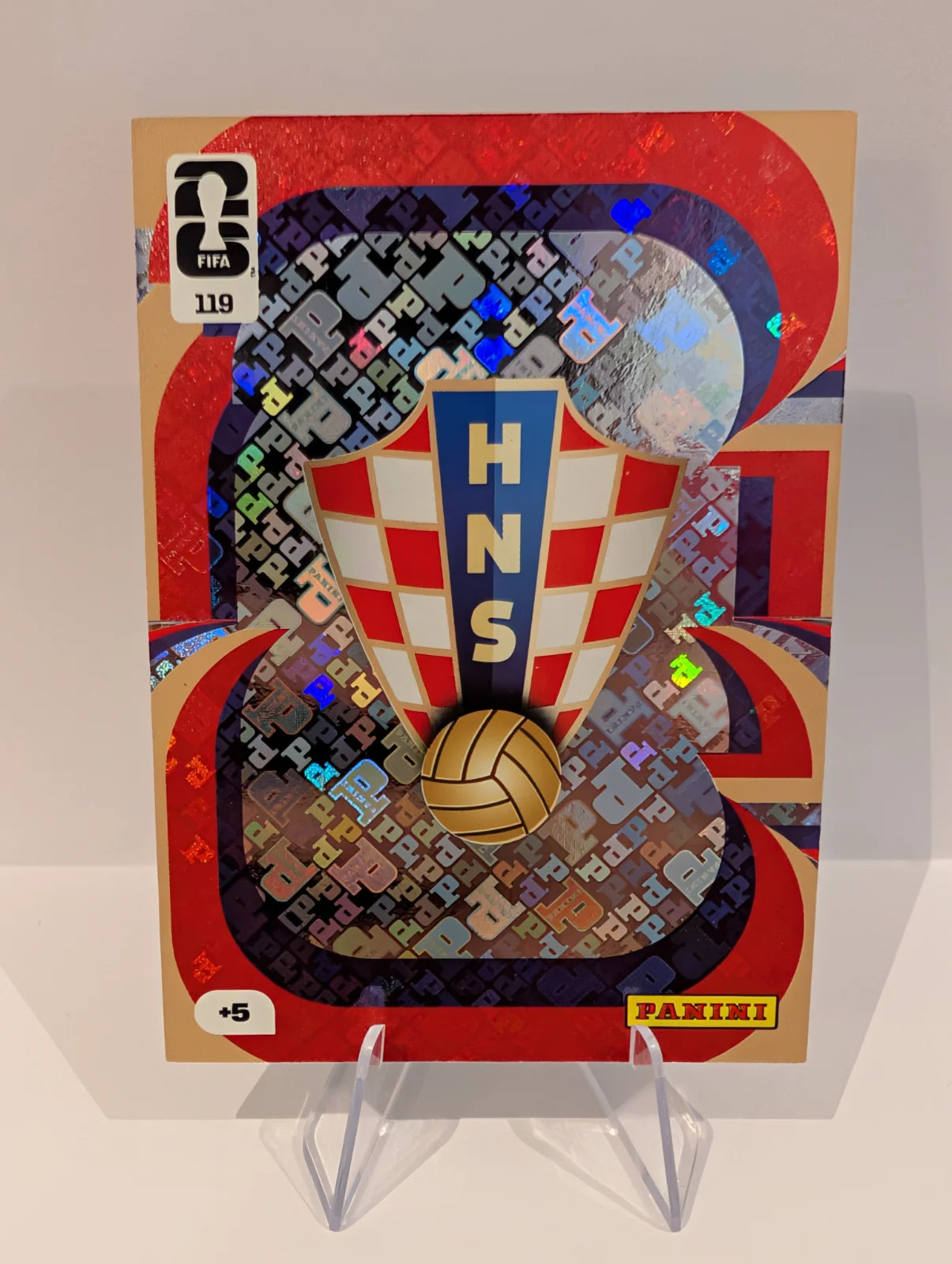 119 Team Crest - Croatia - Panini Adrenalyn XL World Cup 2026