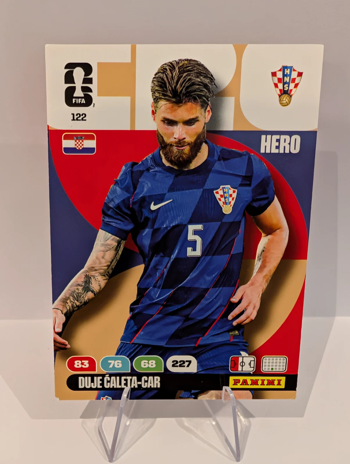 122 Duje Caleta-Car - Croatia - Panini Adrenalyn XL World Cup 2026