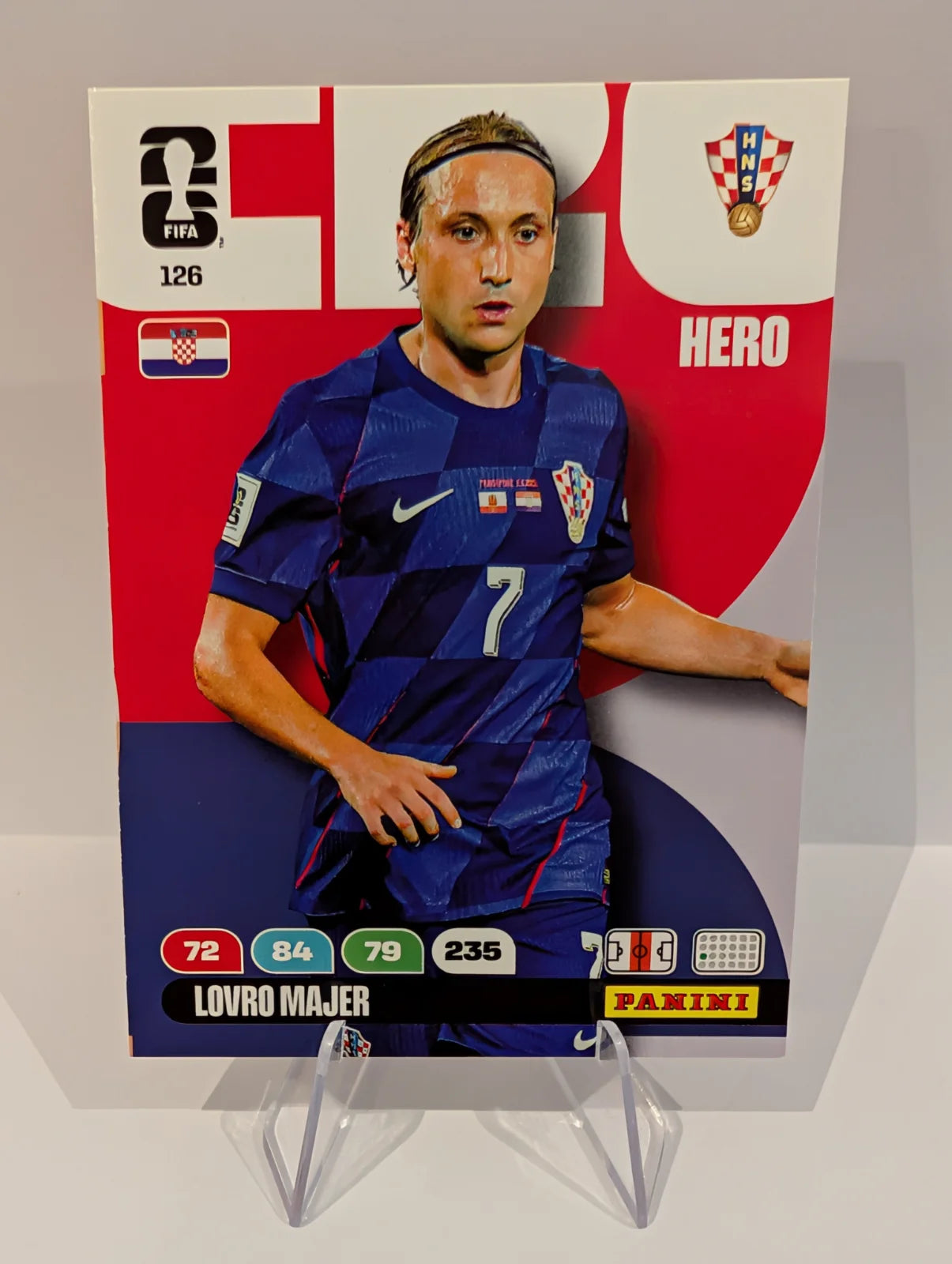 126 Lovro Majer - Croatia - Panini Adrenalyn XL World Cup 2026