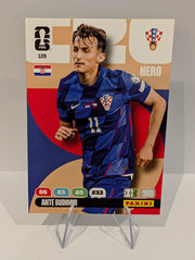 128 Ante Budimir - Croatia - Panini Adrenalyn XL World Cup 2026