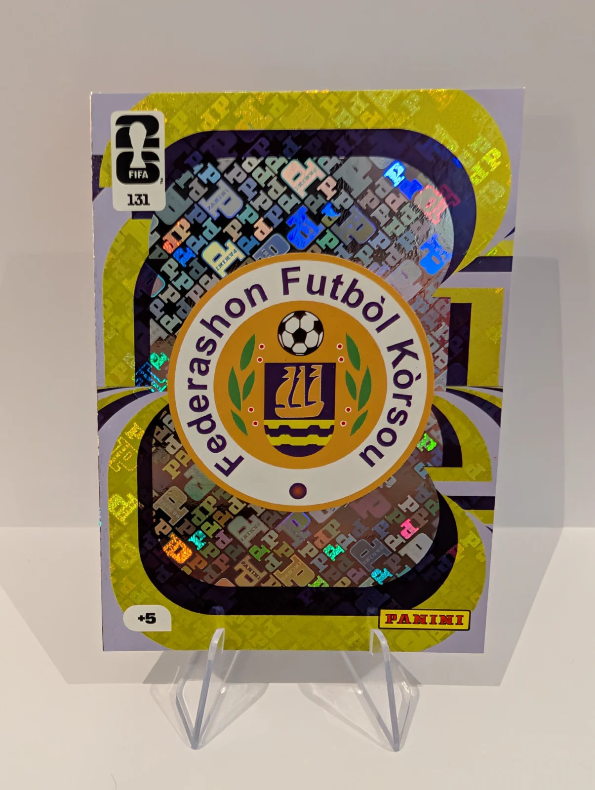 131 Team Crest - Curacao - Panini Adrenalyn XL World Cup 2026