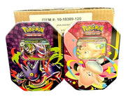 Pokémon Mega Evolution Mega Moonlit Tin - 6 Tin Case