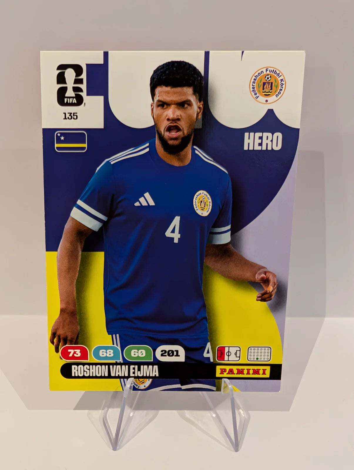 135 Roshon Van Eijma - Curacao - Panini Adrenalyn XL World Cup 2026