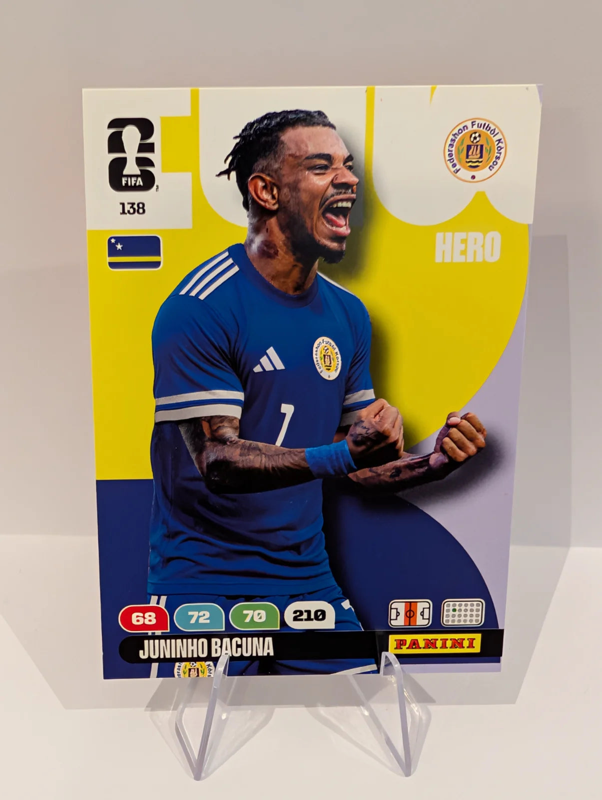138 Juninho Bacuna - Curacao - Panini Adrenalyn XL World Cup 2026