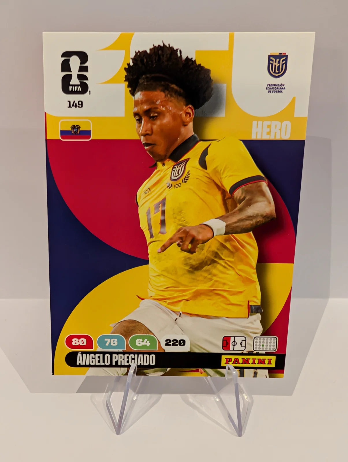 149 Angelo Preciado - Ecuador - Panini Adrenalyn XL World Cup 2026