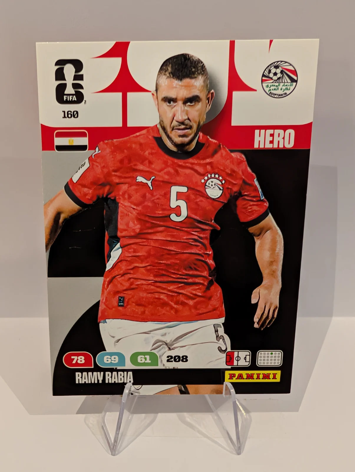 160 Ramy Rabia - Egypt - Panini Adrenalyn XL World Cup 2026