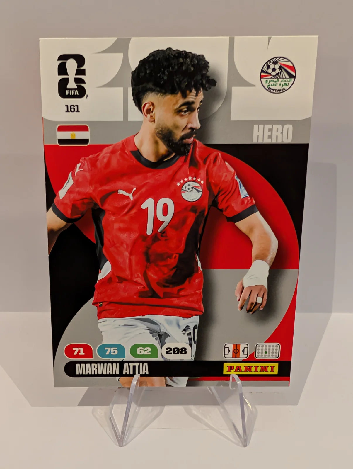 161 Marwan Attia - Egypt - Panini Adrenalyn XL World Cup 2026