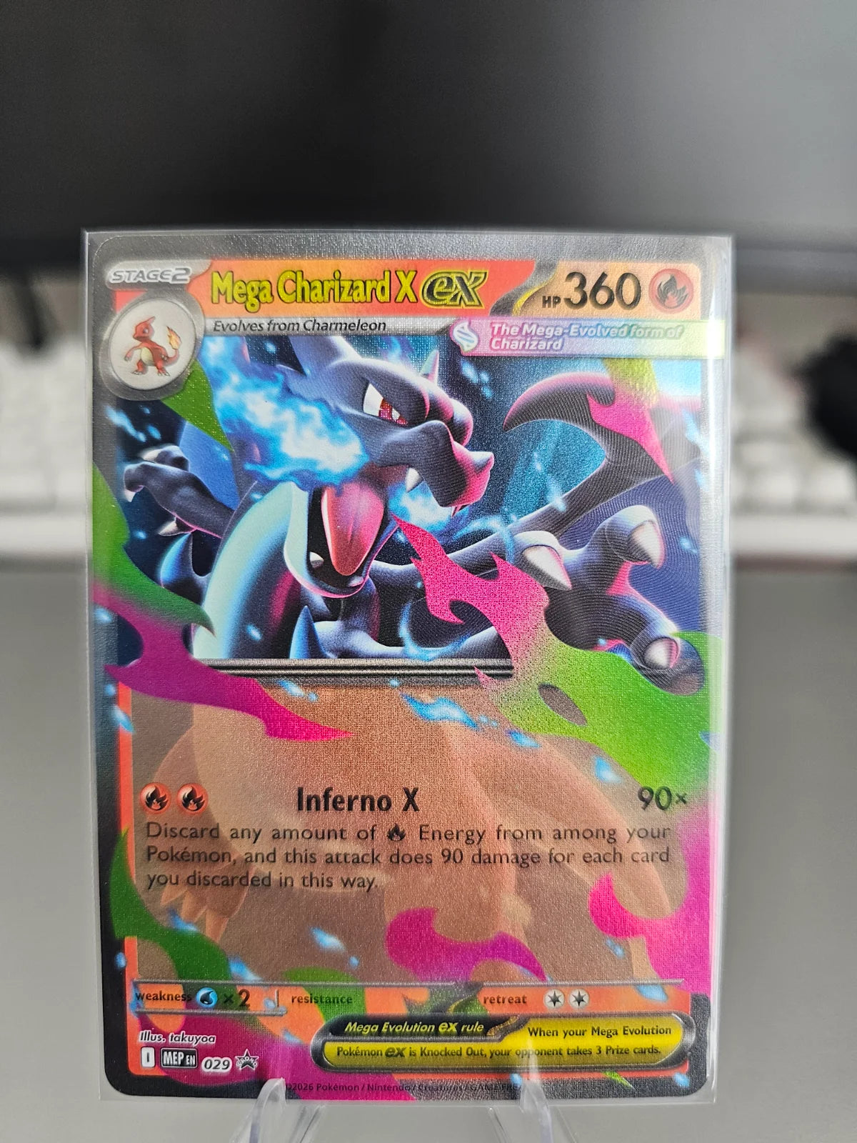 Mega Charizard X ex 029 · Holofoil (Mega Evolution Promos)